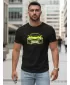 Herren-T-Shirt DSTREET NX5015R-BK SCHWARZ