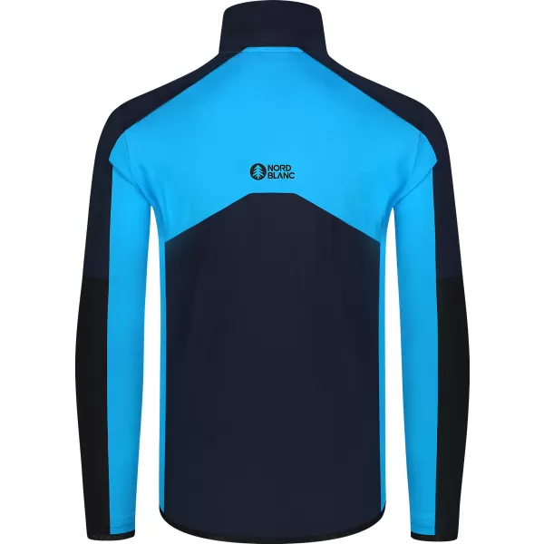  Powerfleece-Sweatshirt für Herren NORDBLANC CUSP NBSFM8334 BLAU 