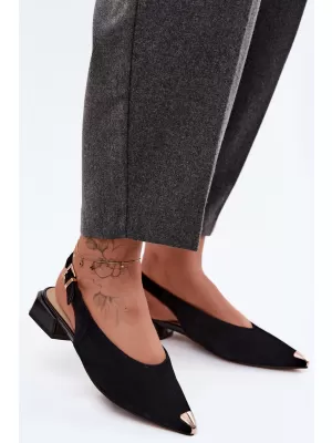 Damensandalen D&A CR61-3050 SCHWARZ