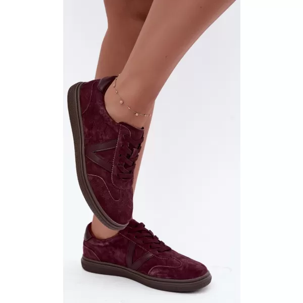 Damen-Sneaker EVENTO 26PB18-502 DUNKLE PFLAUME 