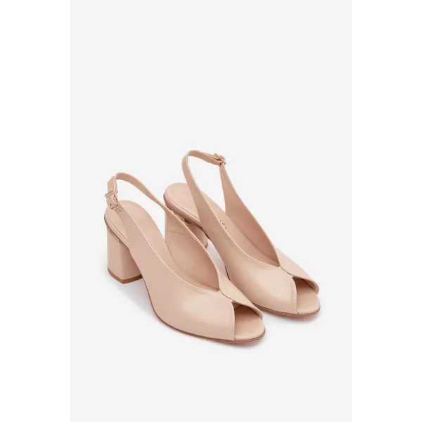  Damensandalen ZAZOO 1085 BEIGE 