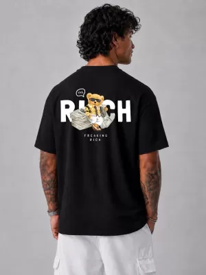Herren-T-Shirt DSTREET NX4012R-BK SCHWARZ