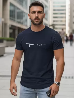 Herren-T-Shirt DSTREET NX5127R-NY DUNKELBLAU