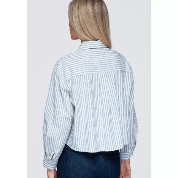  Damenhemd OMBRE OW-SH-E0069 BLAU 