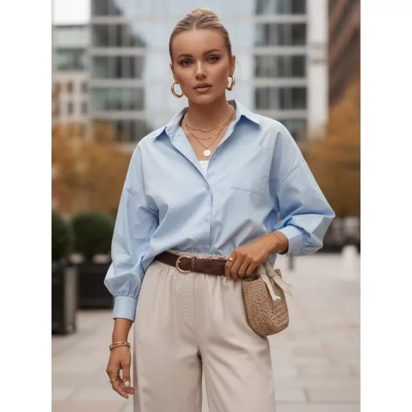  Herrenhemd DSTREET DY0382 BLAU 