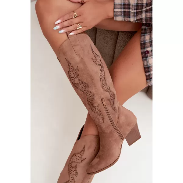  Damenstiefel BOTO 2539A KAMEL 