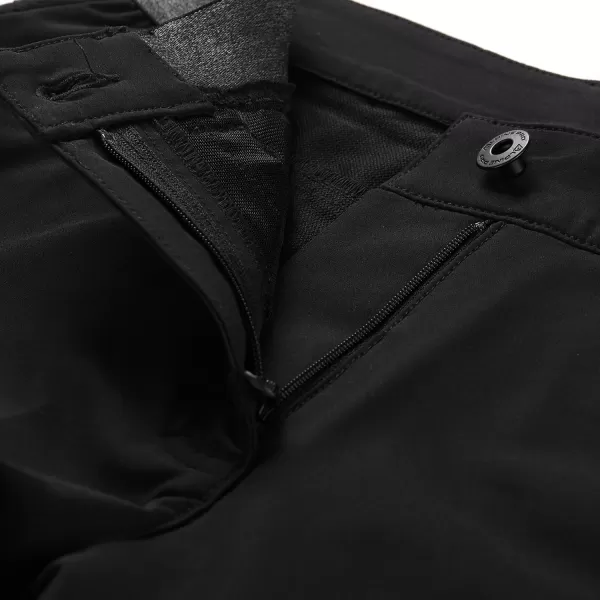  Caprihose für Damen ALPINE PRO WEDERA 2 SCHWARZ 