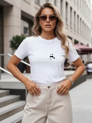 Damen-T-Shirt DSTREET NX8057RY-WH WEIß