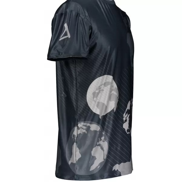  Herren Freizeithemd Premium ALTISPORT VOJ/ALM130TR06 SCHWARZ-GRAU 