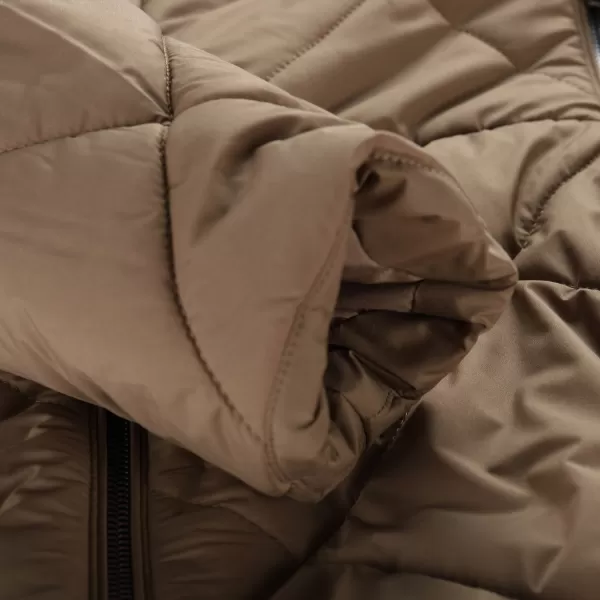  Wintermantel für Damen ALPINE PRO STAWA SEPIA-TÖNUNG 