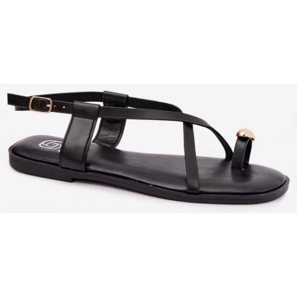  Damensandalen BOTO BJ722 SCHWARZ 