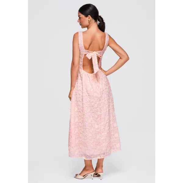  Kleid OMBRE OW-DLR-E0015 ROSA 