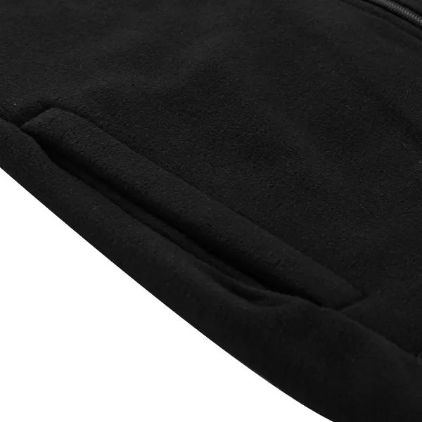  Fleece-Sweatshirt für Herren ALPINE PRO SIUS 4 SCHWARZ 