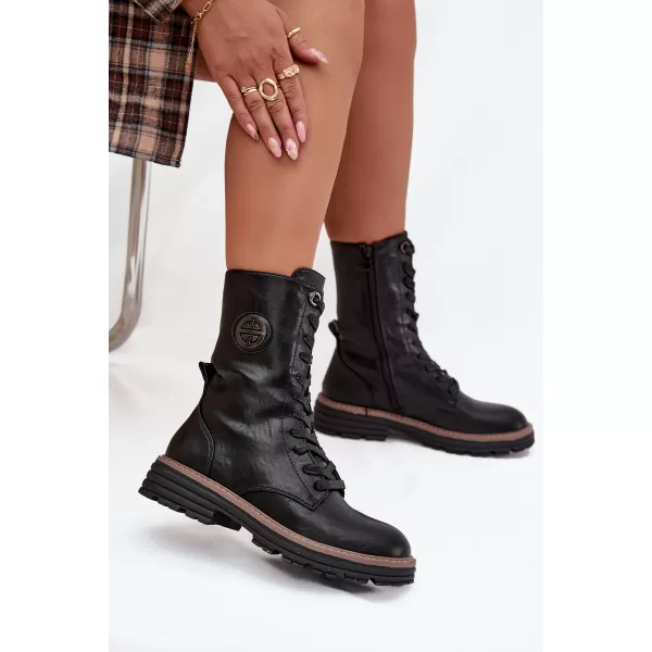  Damenschuhe BOTO ASA259-10 SCHWARZ MATT 