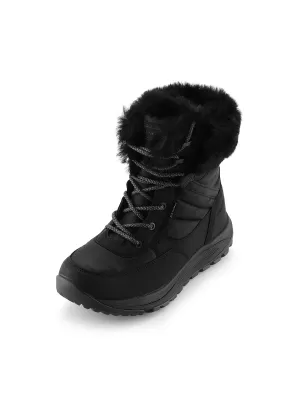 Winterstiefel für Damen ALPINE PRO UGANA SCHWARZ