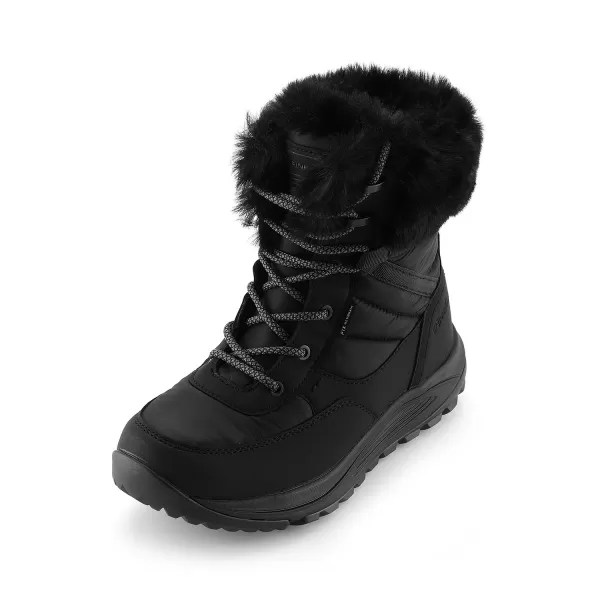  Winterstiefel für Damen ALPINE PRO UGANA SCHWARZ 