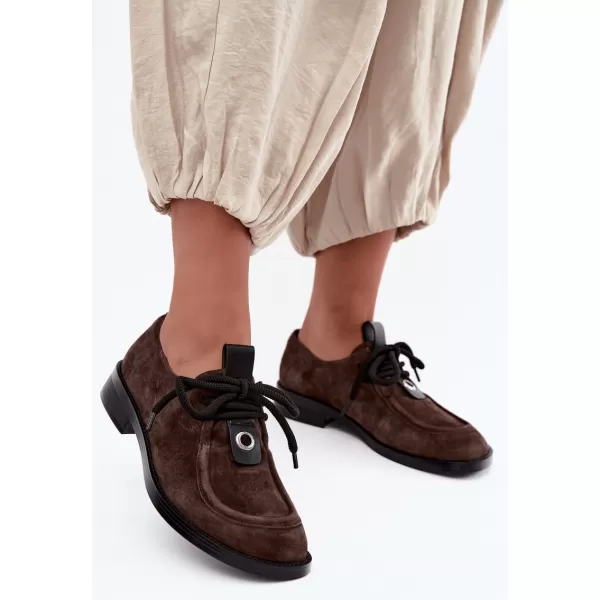  Damen-Stiefeletten D&A CR62-3460 KAFFEE 