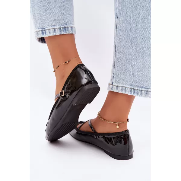  Ballerinas für Damen BOTO 6625-1 SCHWARZ 