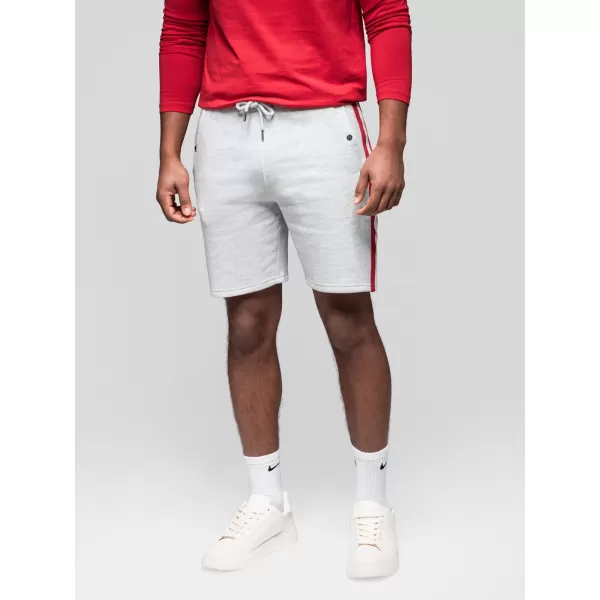  Herren-Shorts OMBRE Z128 GRAUMELANGE/OLIV 