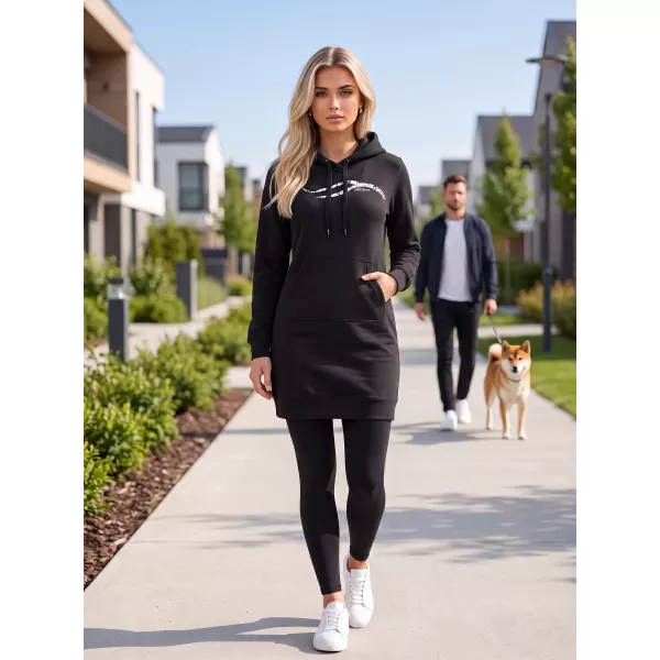  Erweitertes Damen-Sweatshirt ALTISPORT ALW001419 SCHWARZ UND WEIß 