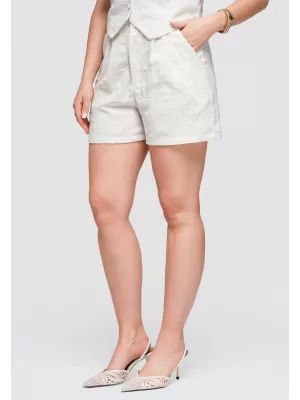 Damen-Shorts OMBRE OW-ST-E0019 BEIGE