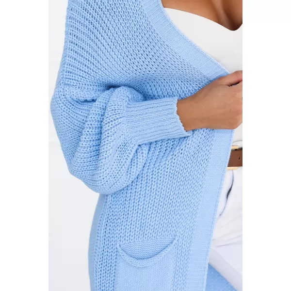  Strickjacke für Damen NUMOCO 627-3 HELLBLAU 