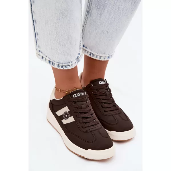  Damen-Sneaker BIG STAR SHOES UU274024 BRAUN/BEIGE 