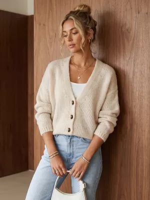 Damenpullover DSTREET MY2575 BEIGE
