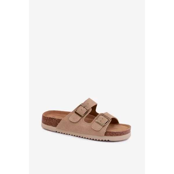  Damenhausschuhe BOTO 2832 KHAKI 