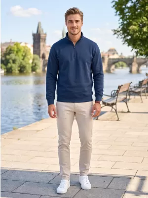 Herren-Sweatshirt MALFINI SUMMIT 429 MITTERNACHTSBLAU