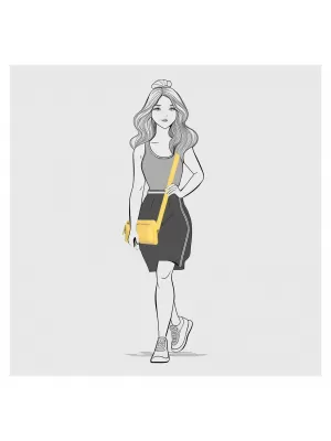 Tasche ENRICO BENETTI ZOË 66919 GELB