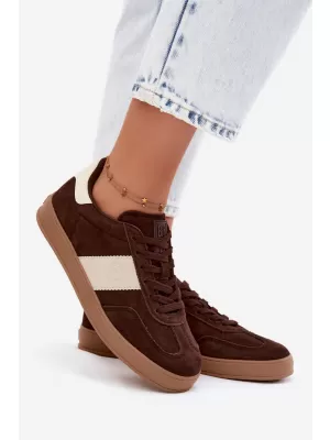 Damen-Sneaker BIG STAR SHOES UU274008 BRAUN/BEIGE