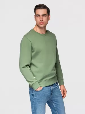 Herren-Sweatshirt OMBRE OM-SSBN-0271 GRÜN