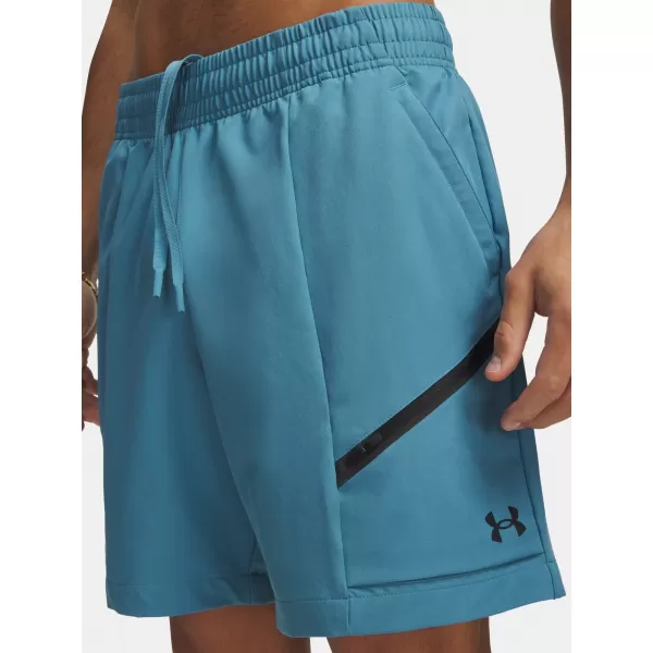  Herrenshorts UNDER ARMOUR UNSTOPPABLE WOVEN SHORTS 6009361-466 BLAU 