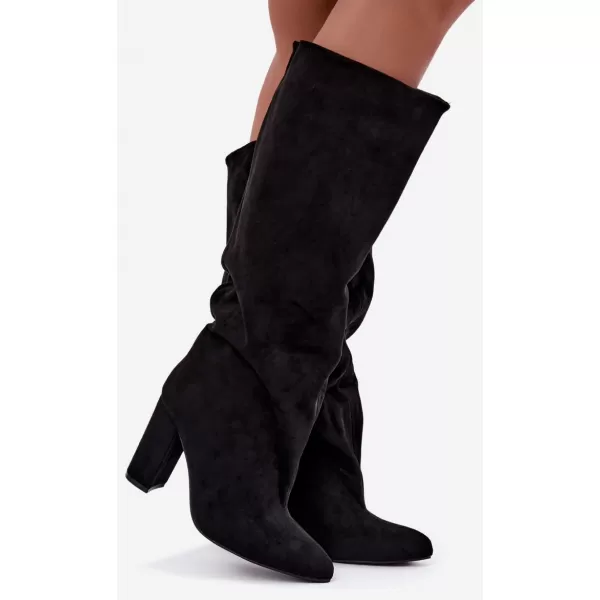  Damenstiefel BOTO C-378 MATTSCHWARZ 