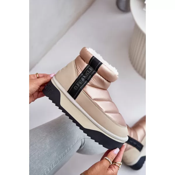  Schneemänner für Frauen D.FRANKLIN DFSH371010 BEIGE 