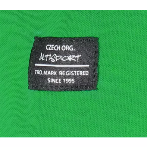  Herren-T-Shirt mit Kragen ALTISPORT NP/ALMST90601 KELLY GREEN 