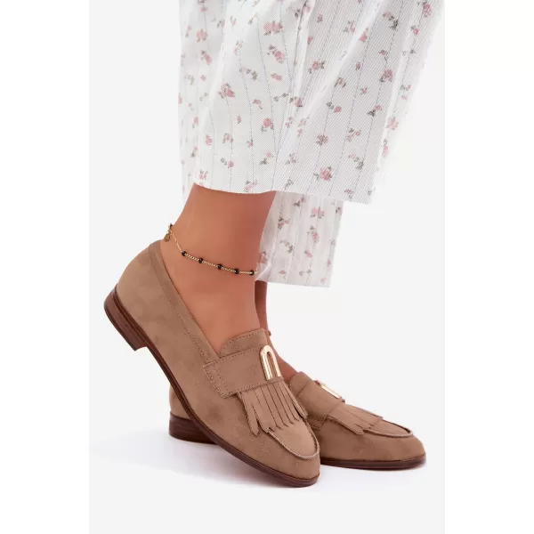  Damenmokassins BOTO 3742 KHAKI 