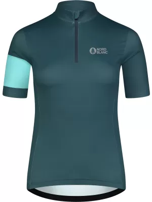 Damen-Radtrikot NORDBLANC ENTHUSIAST NBSLF8084 GRÜN
