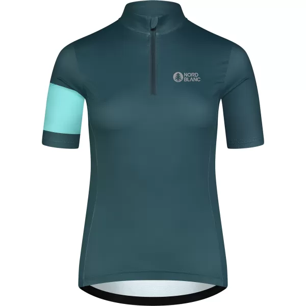  Damen-Radtrikot NORDBLANC ENTHUSIAST NBSLF8084 GRÜN 
