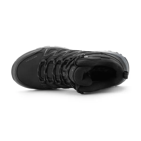  Outdoor-Stiefeletten ALPINE PRO ZARGE SCHWARZ 