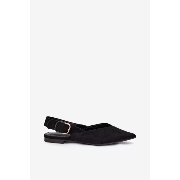  Ballerinas für Damen BOTO JH598/9755 SCHWARZ 