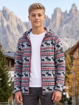 Warmer Kinderpullover ALPINE PRO NORESO HOCHHAUSVARIANTE PB