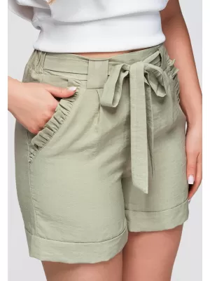 Damen-Shorts OMBRE OW-ST-E0006 KHAKI