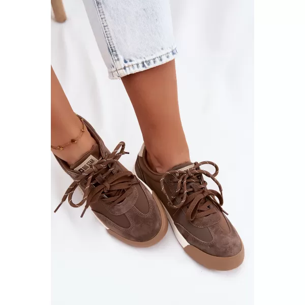  Damen-Sneaker BIG STAR SHOES UU274002 BRAUN/BEIGE 