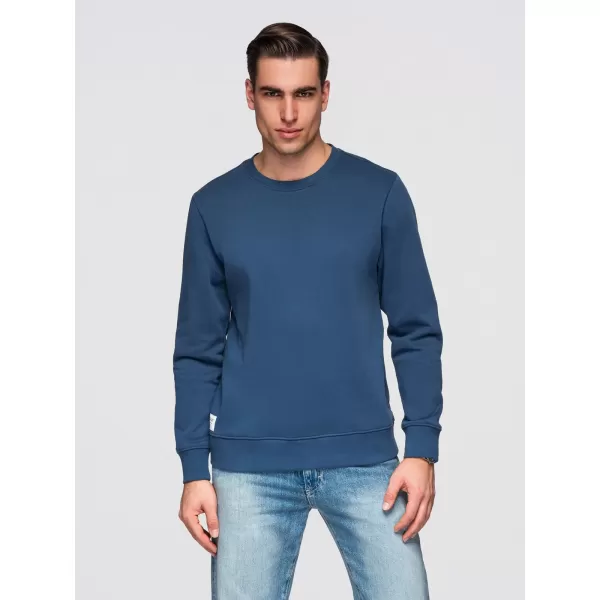  Herren-Sweatshirt OMBRE OM-SSBN-0271 MARINEBLAU 