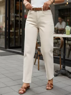 Damenhosen DSTREET UY3057 NATURFARBEN