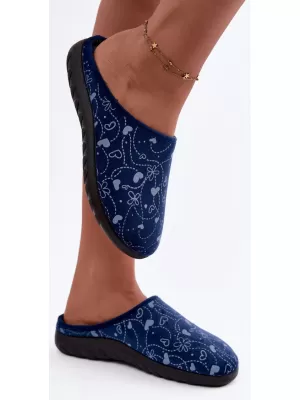 Damenhausschuhe INBLU ET000041 BLAU