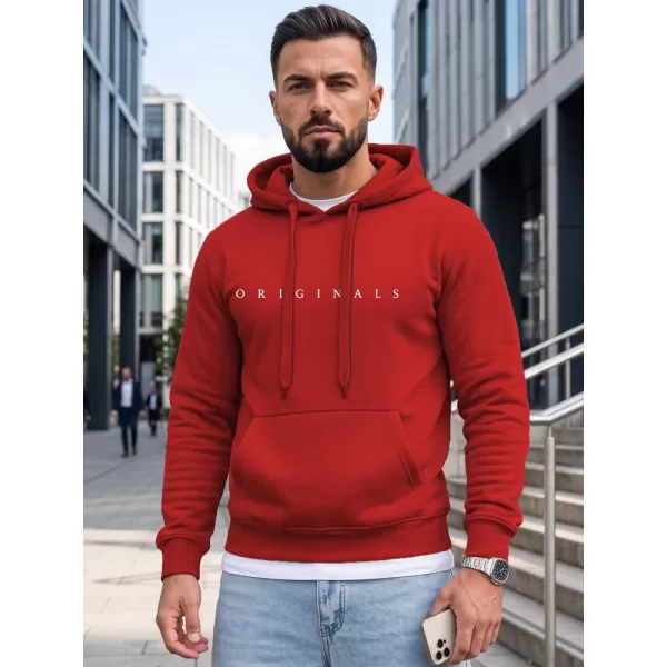  Herren-Sweatshirt DSTREET NX5151BX-18-09 ROT 