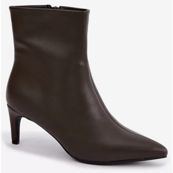  Damen-Stiefeletten BOTO LQ-165 BRAUN 